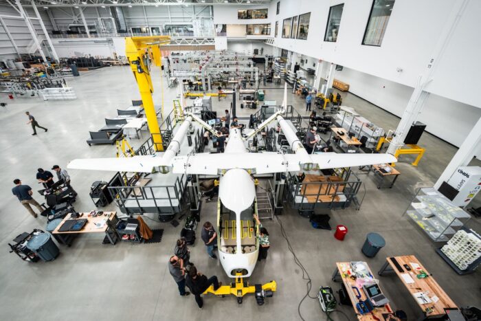 beta technologies e flugzeug produktion