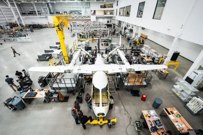 beta technologies e flugzeug produktion