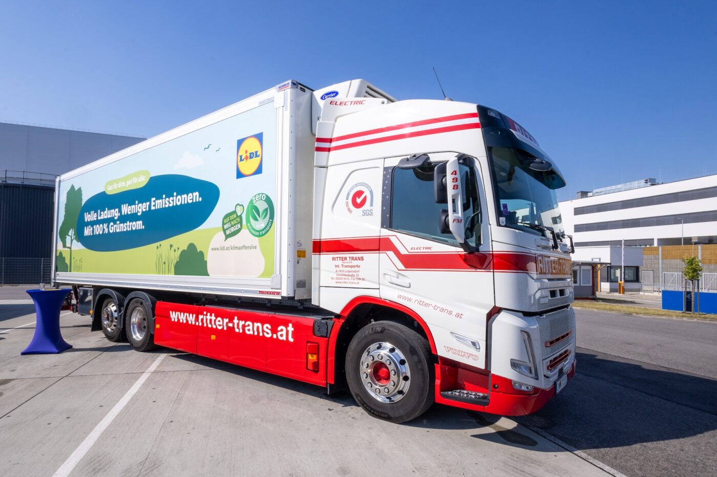 lidl oesterreich volvo fm electric