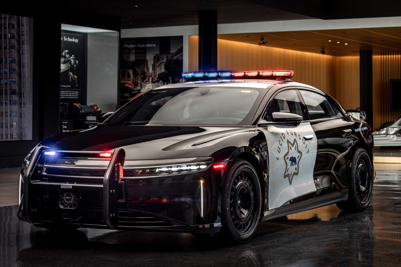 lucid air californoa highway patrol 2024 5