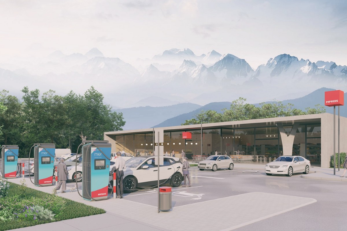 mer mpreis ladenetz schnelllader hpc alpitronic österreich tirol 2024