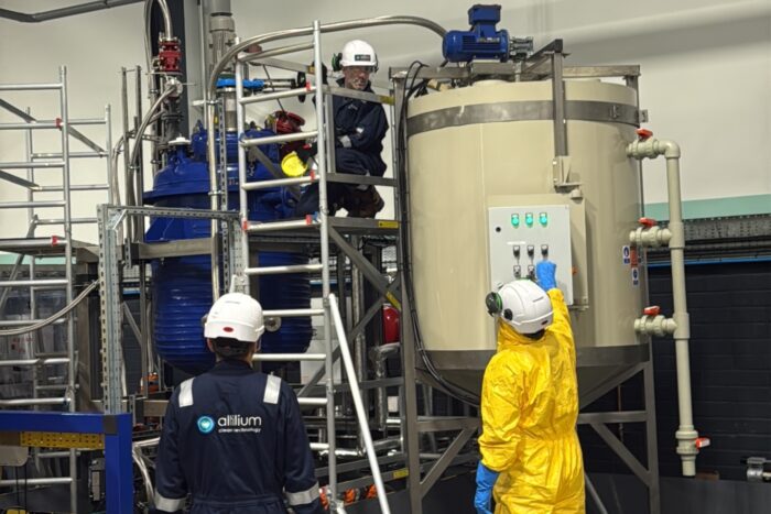 alitilium batterie recycling act2 anlage plymouth