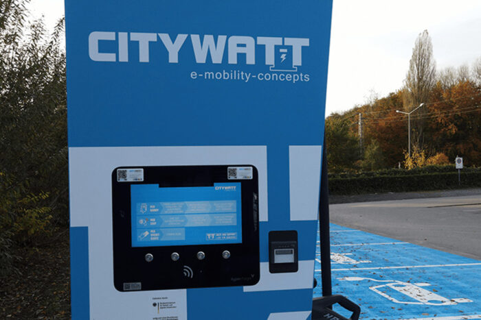 citywatt ladestation charging station dc hpc deutschland germany 2021 neues format