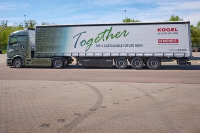 daimler truck mercedes benz eactros 600 e lkw electric truck remondis hintergrund background 2024 01 min