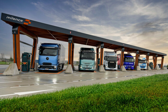 milence deutschland hermsdorfer kreuz ladestationen dc hpc lkw 2024 6