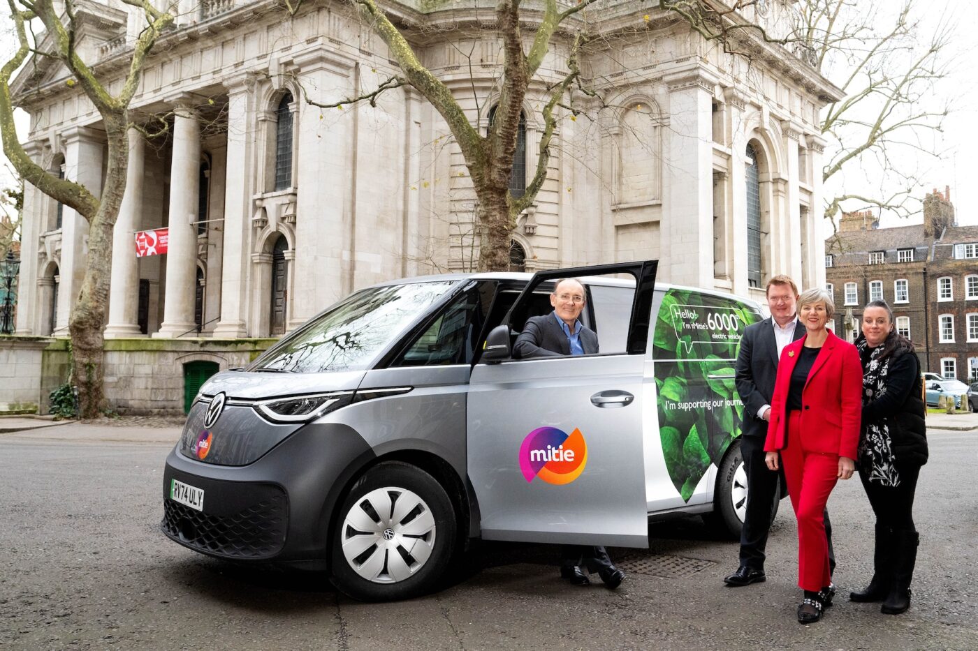 Vw id buzz cargo mities 6000th electric vehicle