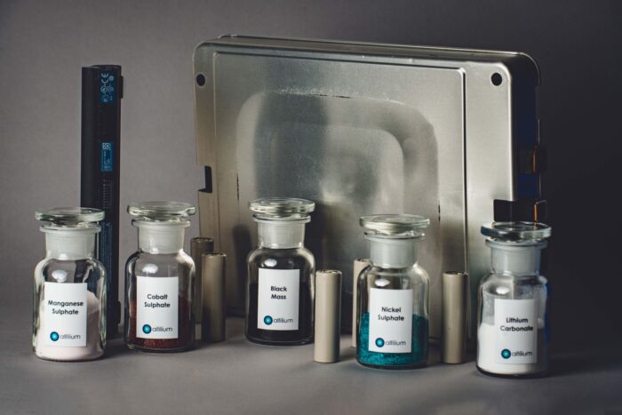 Altilium batterierecycling batteriematerialien