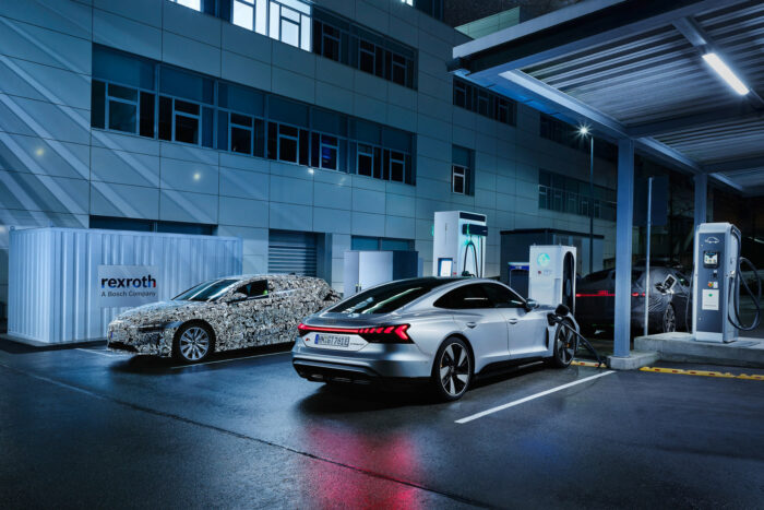 Audi erprobung ladepark netzsimulator