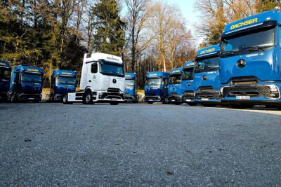 daimler truck mercedes benz eactros 600 dachser brummer logistik hintergrund background 2025 01 min
