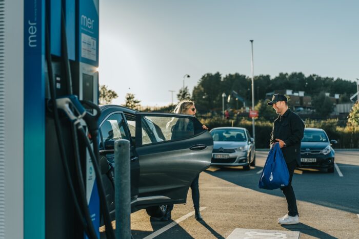 Mer ladestation ladepunkt coop norwegen