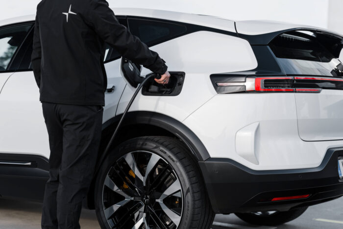 Polestar bidirektionales laden