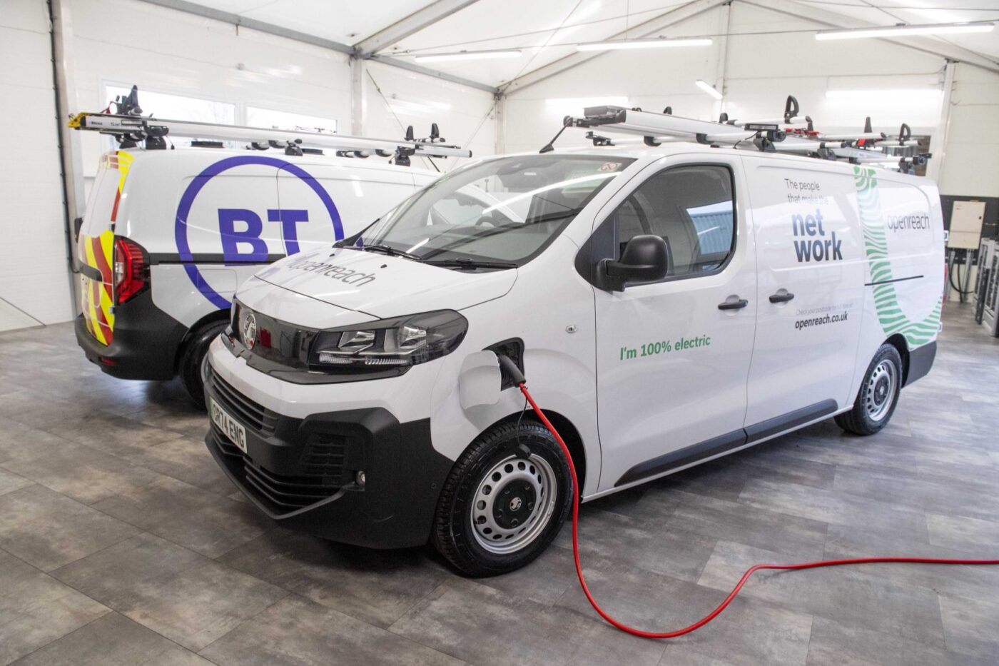 Vauxhall vivaro e bt group grossbritannien uk