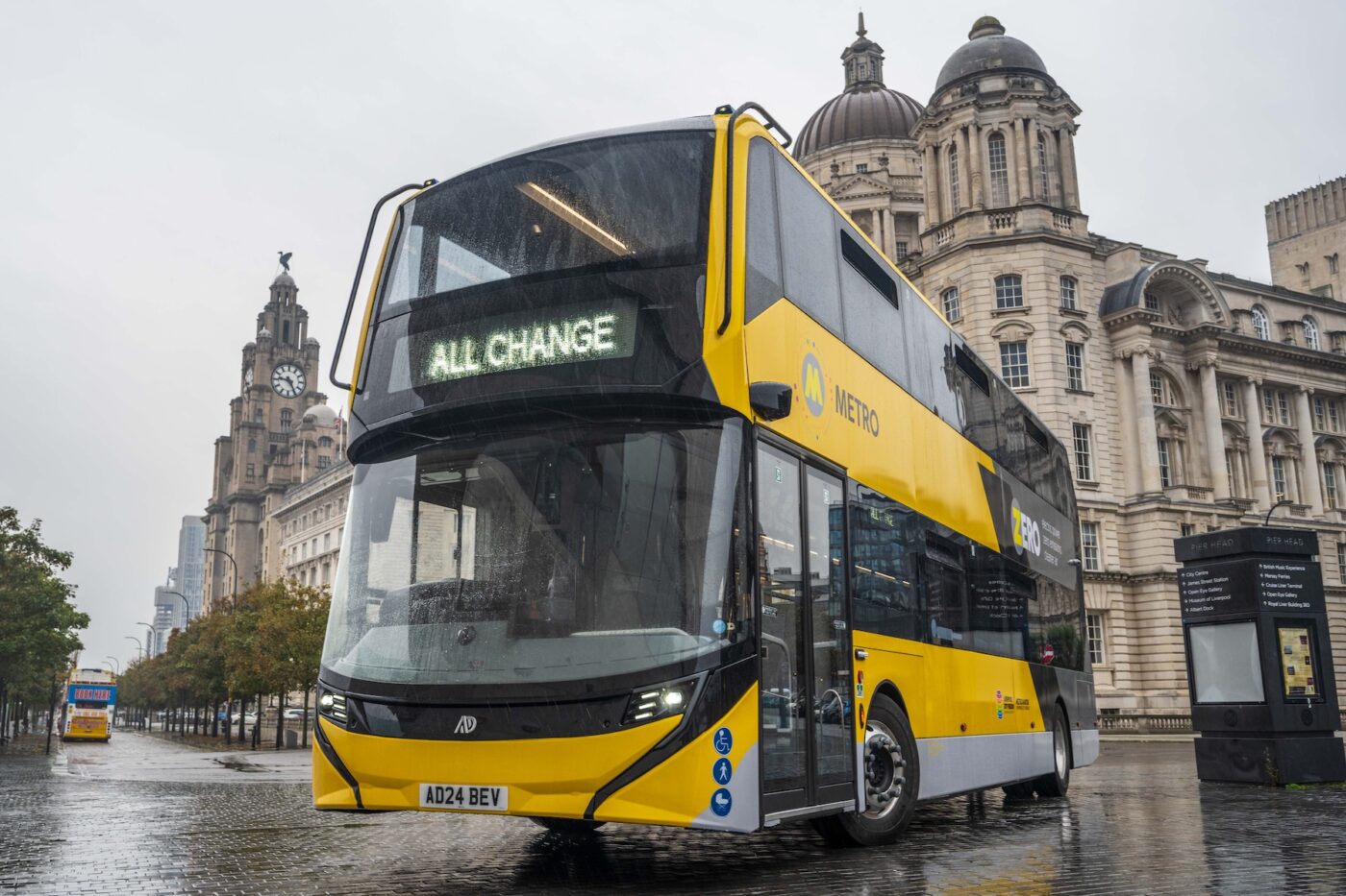Alexander dennis enviro400ev for liverpool city region