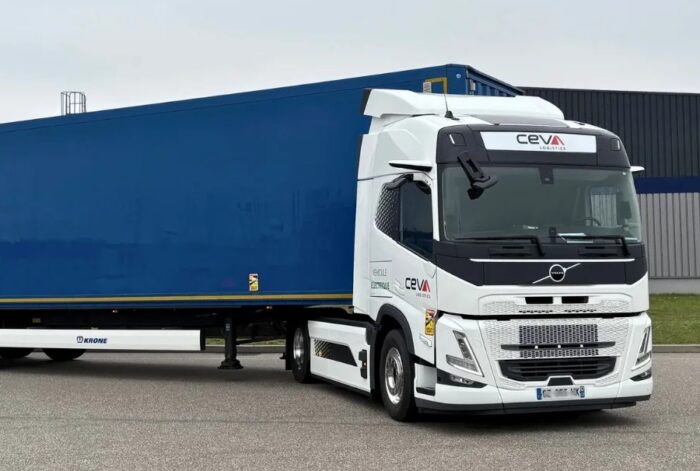 Ceva logistics volvo trucks electric
