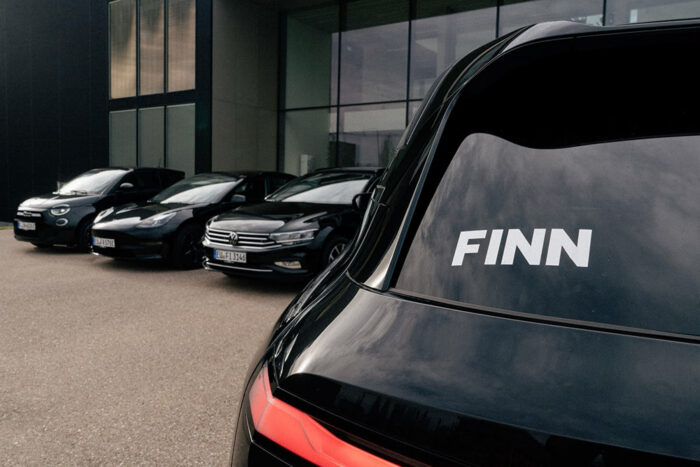 Finn bmw ix fiat tesla model