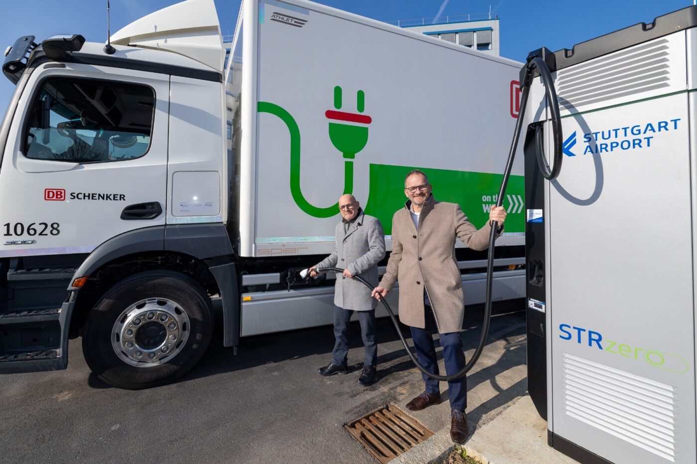 Flughafen stuttgart ladestation e lkw min