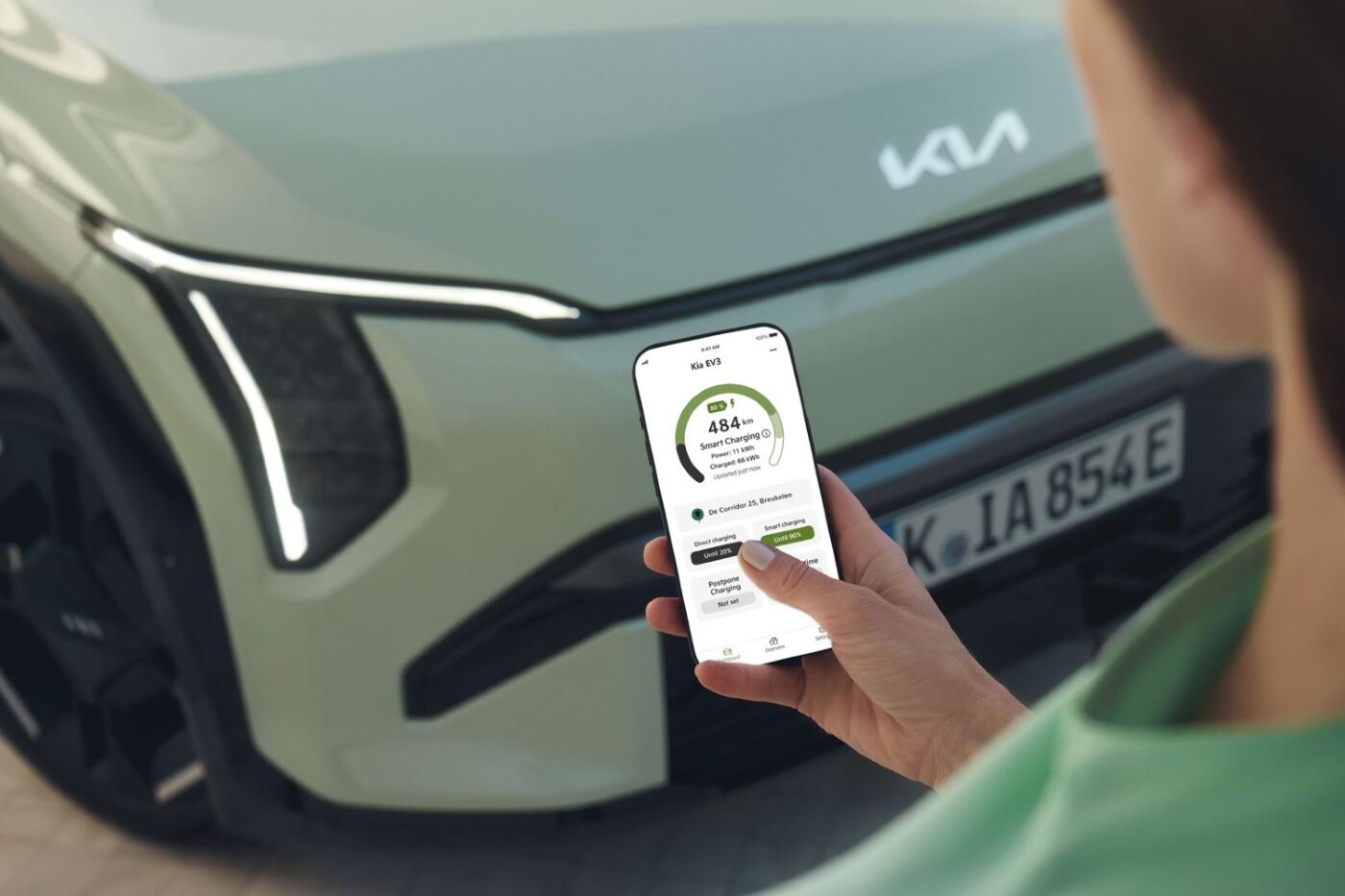 Kia lade app smartes laden v1g v2g v2h