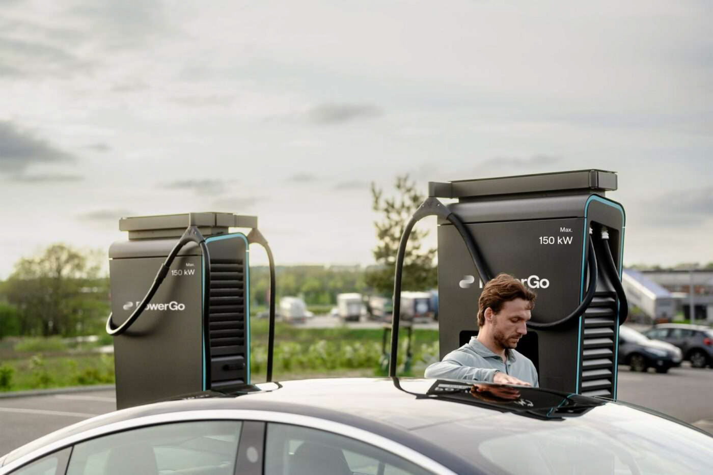 Powergo ladestation dc hpc daenemark