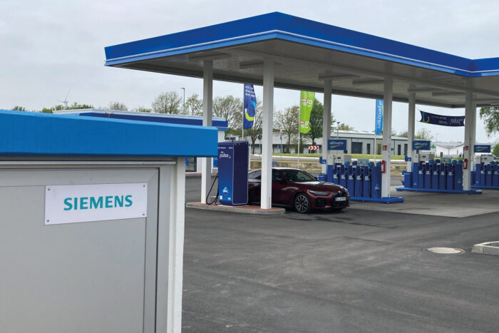 Siemens aral ladestation