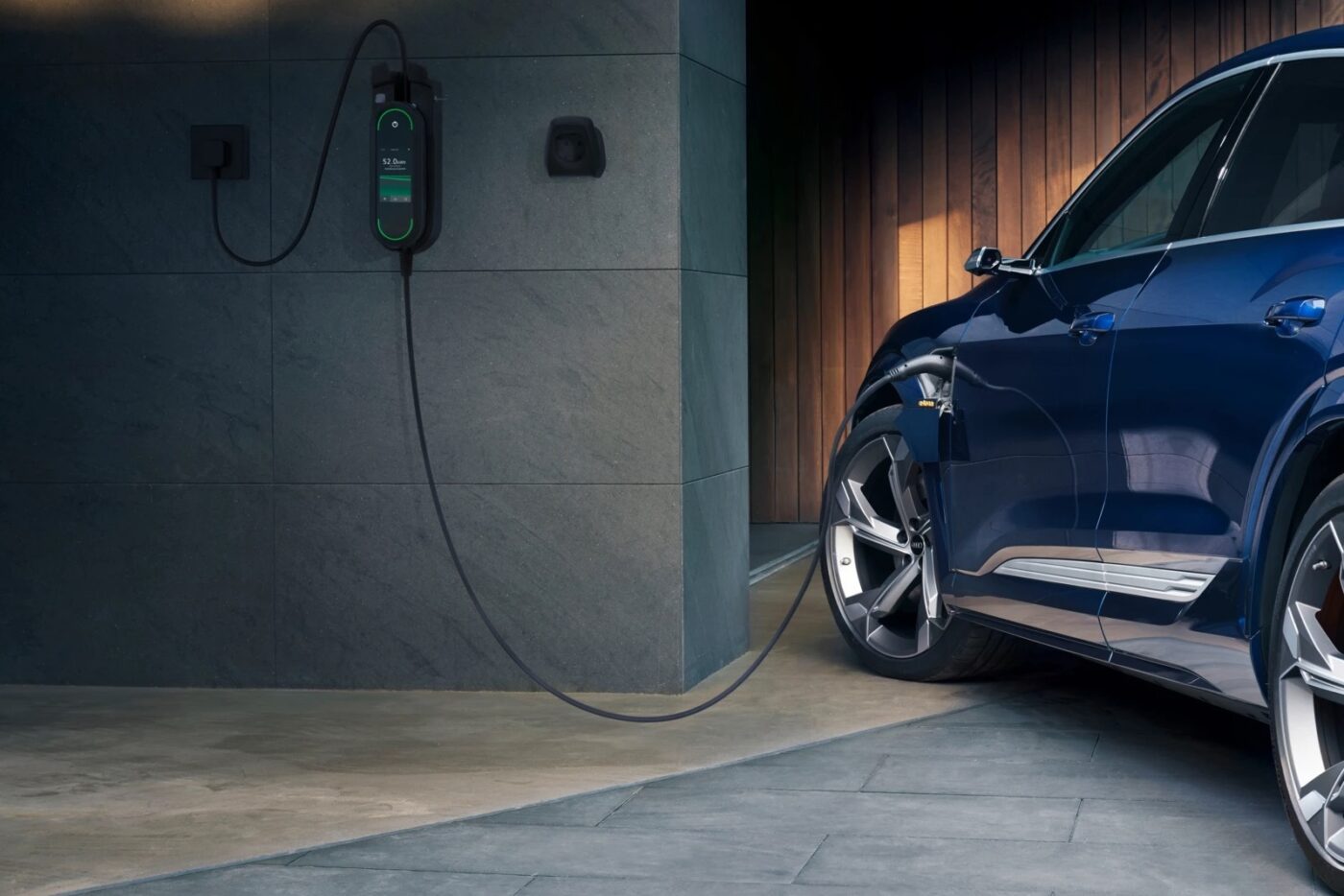 Audi an ladestation wallbox
