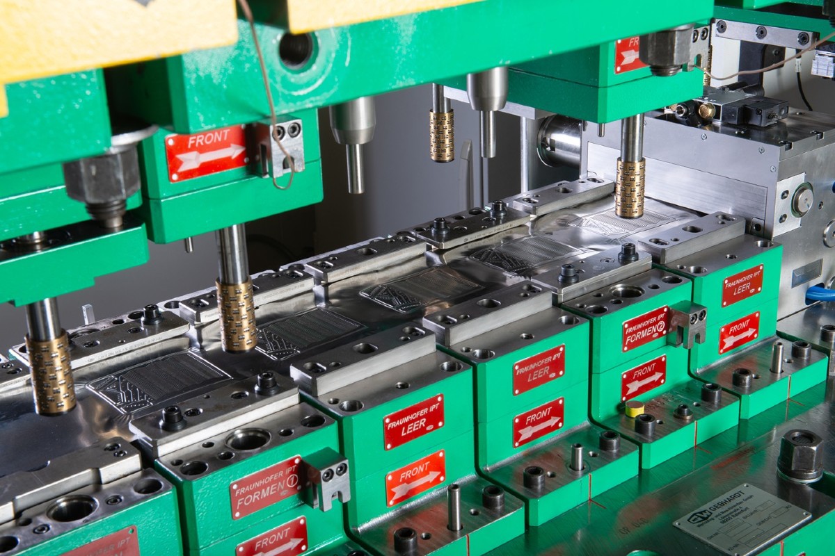 Fraunhofer h2go bipolarplatten brennstoffzelle herstellung