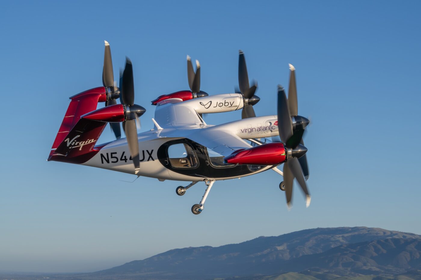 Joby virginatlantic flugtaxi