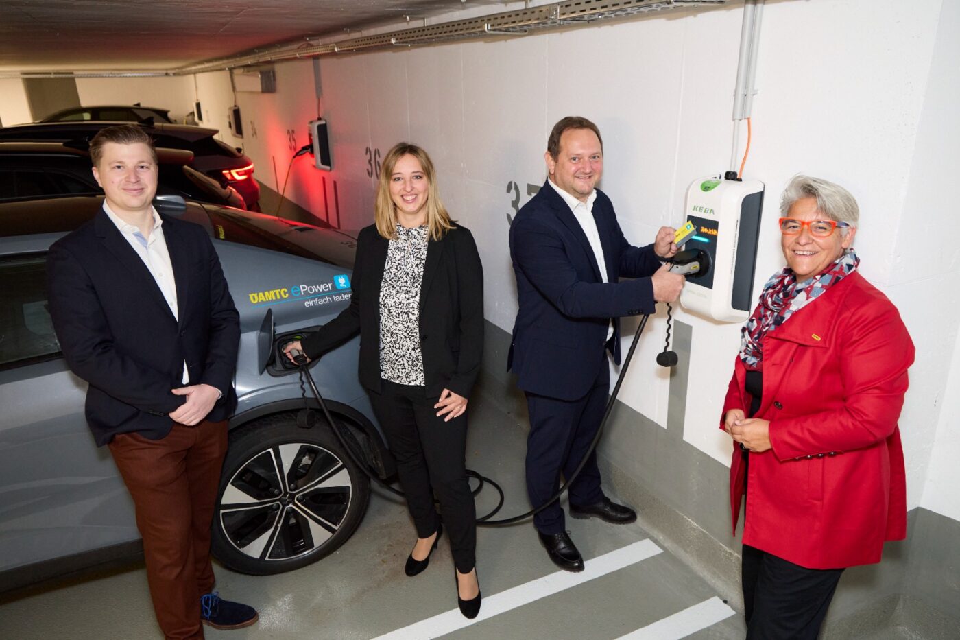 Oeamtc generali wallbox tiefgarage oesterreich ladestation