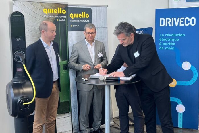 Qwello driveco frankreich ladestationen bretagne rennes
