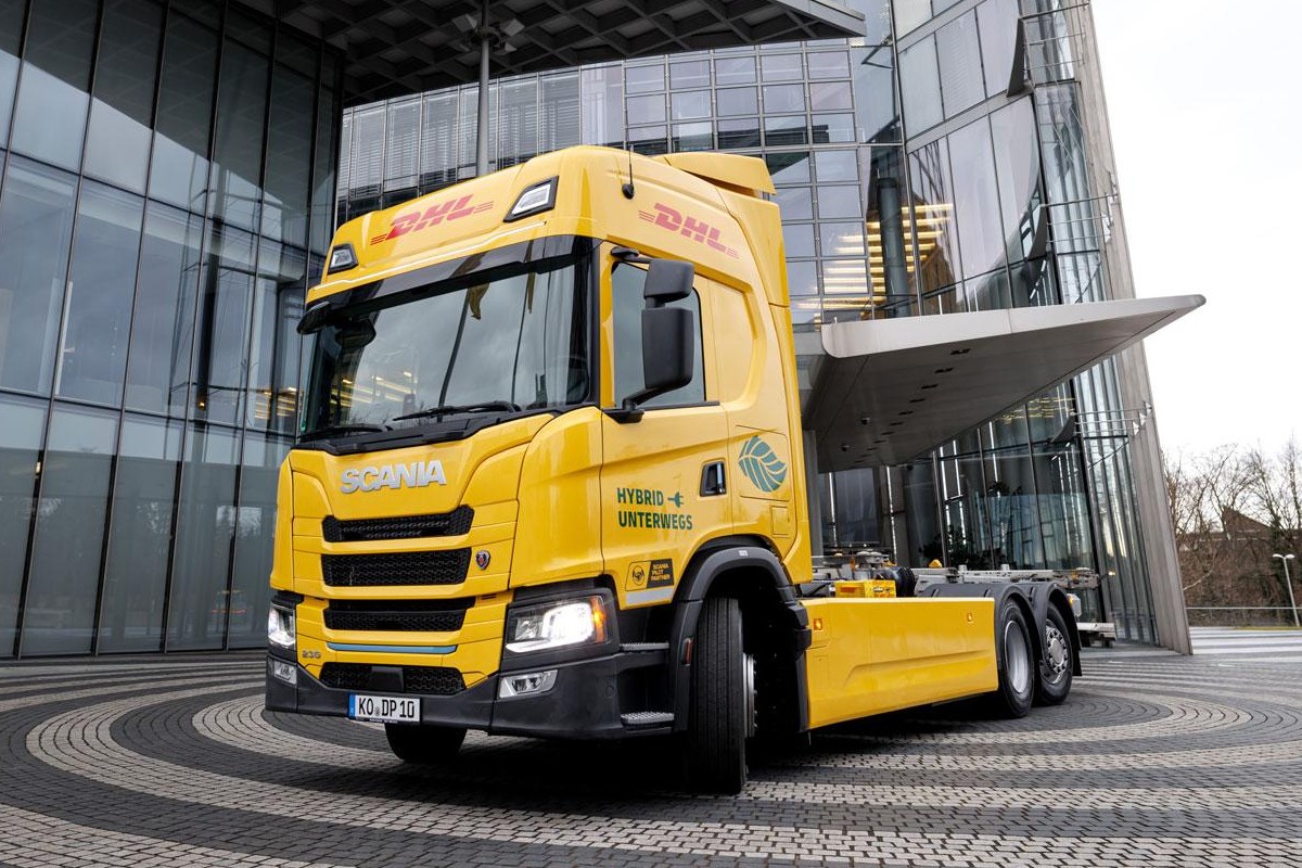 Scania dhl erev e lkw range extender