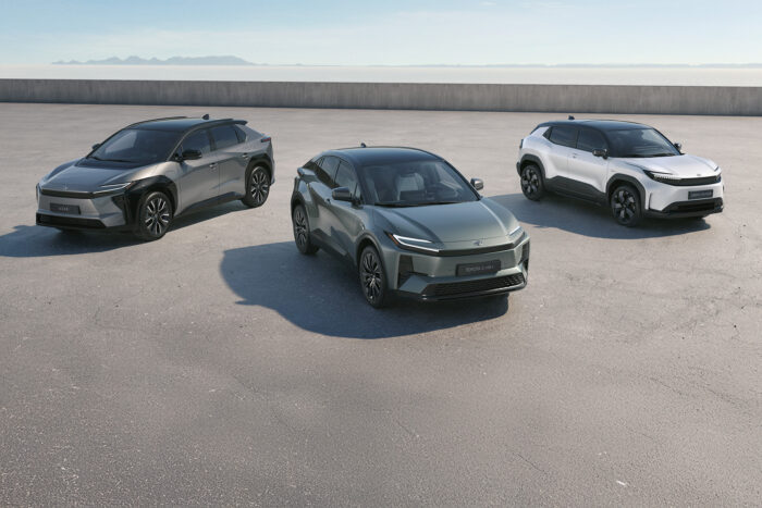 Toyota bz4x facelift c hr urban cruiser lineup