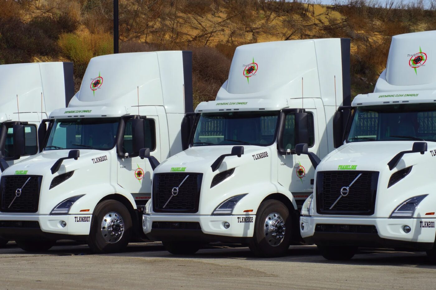 Tradelink transport e lkw volvo trucks vnr electric nordamerika usa