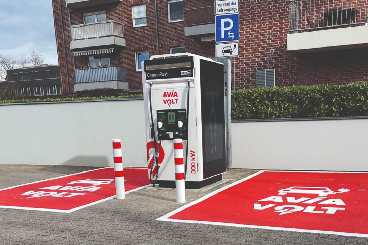 Ads tec energy chargepost avia volt