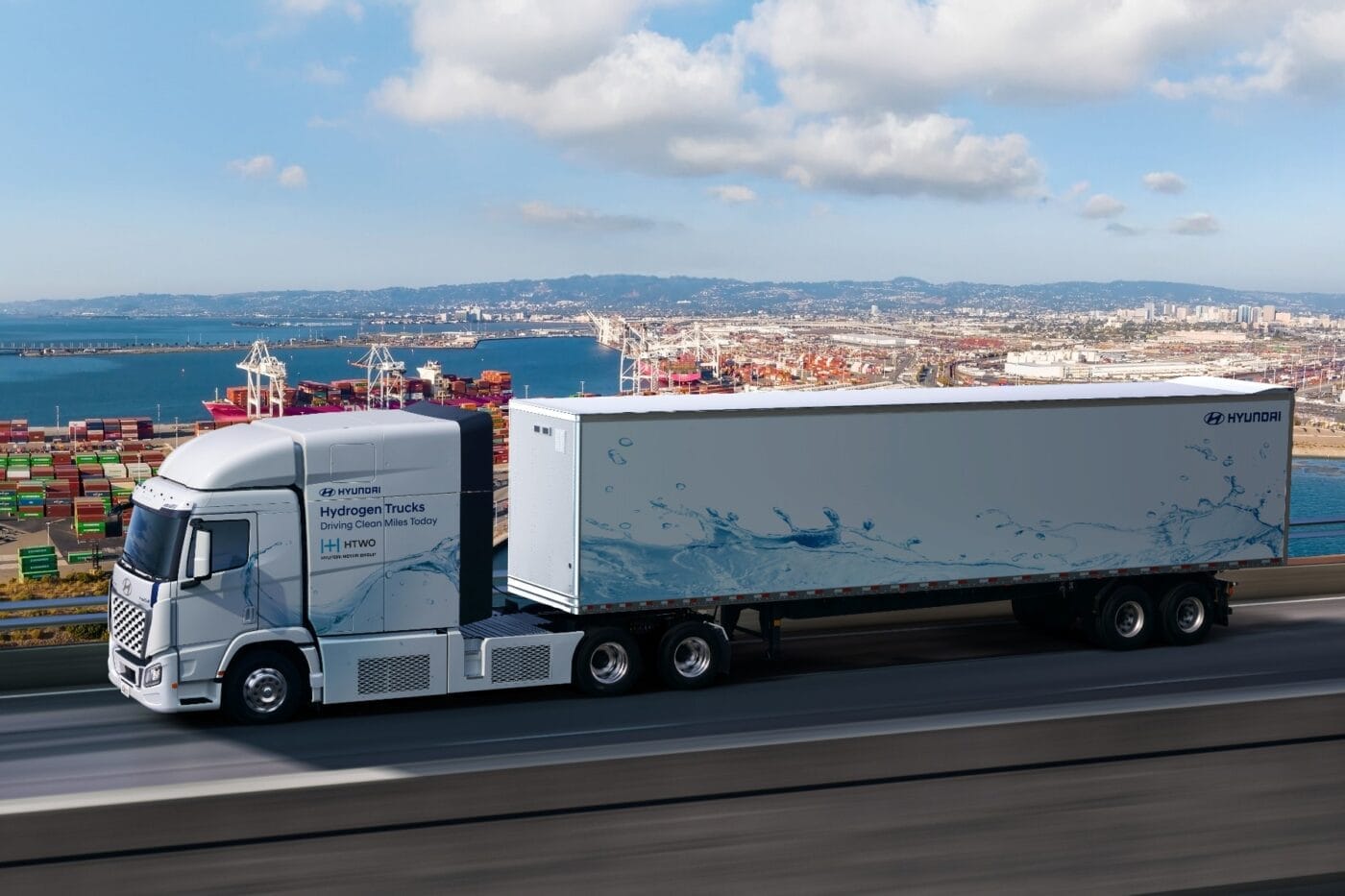 Hyundai präsentiert neuen Brennstoffzellen-Lkw