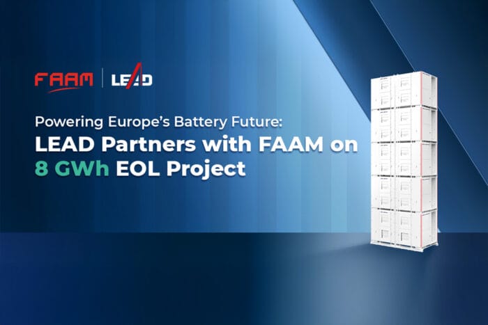 Lead faam batterie battery produktion production italien italy