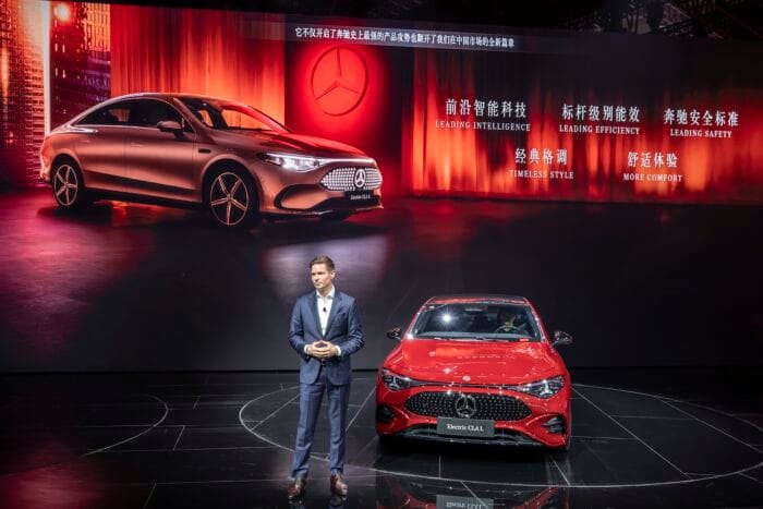 Mercedes benz cla l china