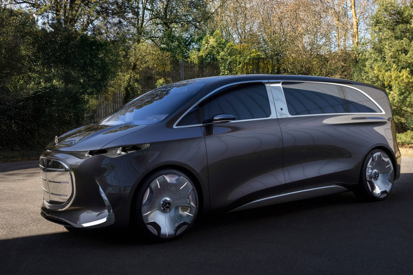 Mercedes benz vision v concept car