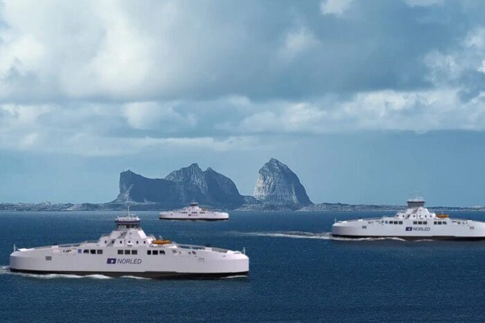 Norled norway norwegen hybrid ferries faehren cropped