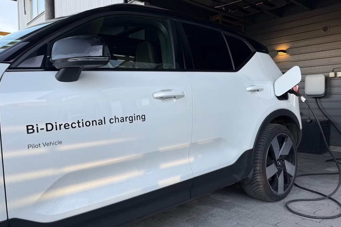 Volvo goeteborg v2g projekt bidirektionales laden