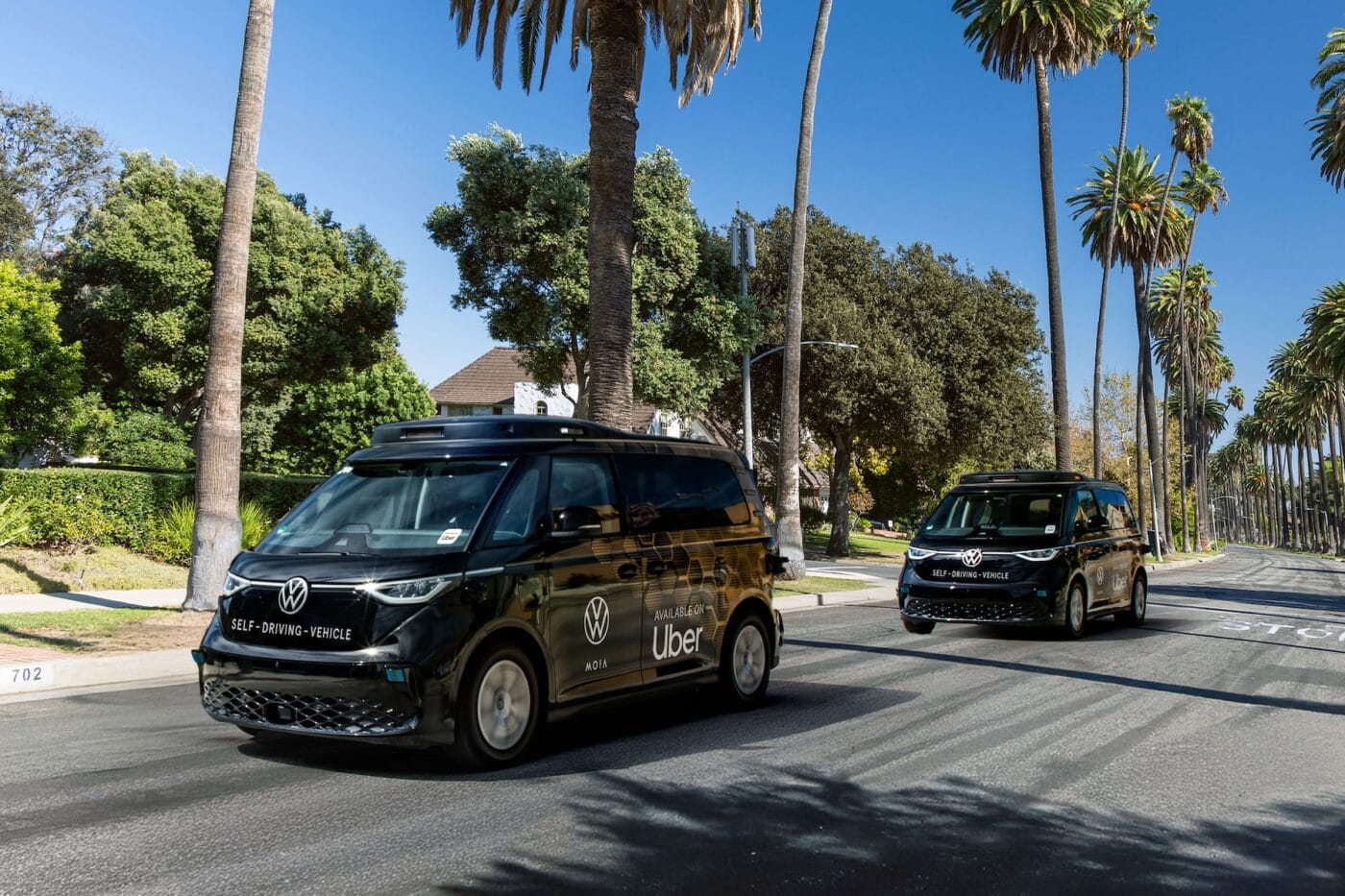 Vw id buzz ad x uber autonomes fahren