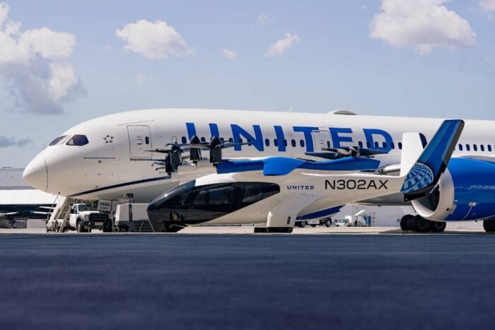 Archer aviation united airlines evtol aircraft