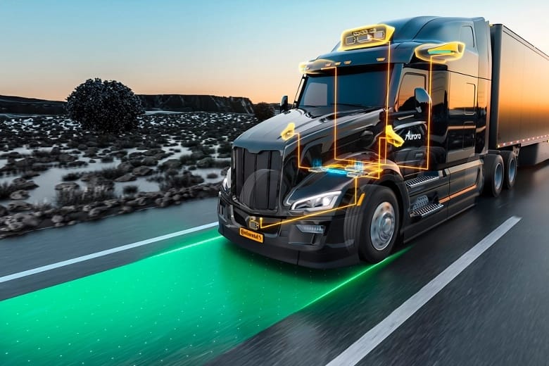 aurora continental paccar lkw autonomes fahren 2025 2 aurora continental paccar lkw autonomes fahren 2025 2