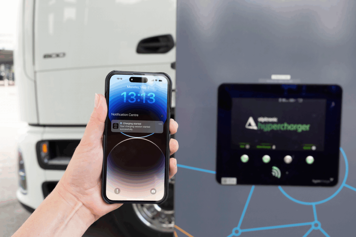 Daimler truck app e lkw eactros