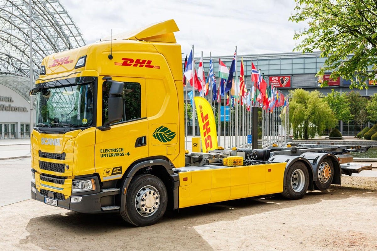 Dhl scania erev e lkw