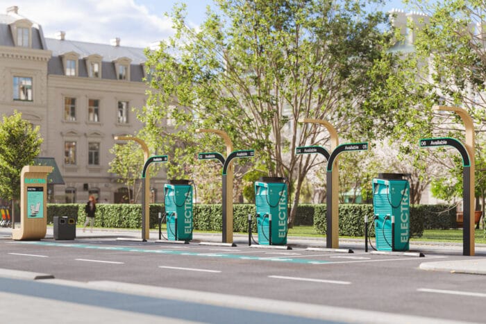 Electra ladestationen konzept electraline