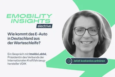Electrive podcast emobility insights beitragsbild imelda labbe vdik 1200x800px