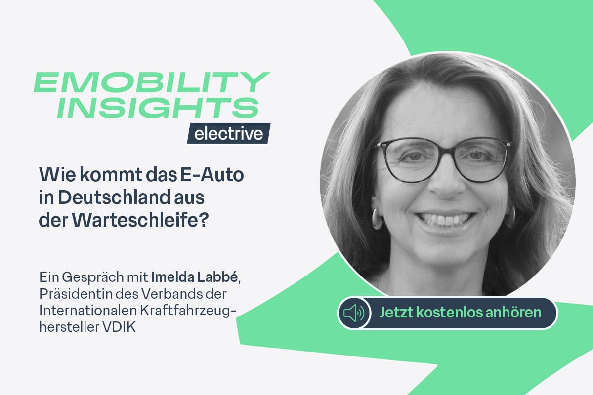 Wie kommt das E-Auto in Deutschland aus der Warteschleife?