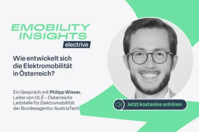 Electrive podcast emobility insights beitragsbild philipp wiesner ole 1200x800px