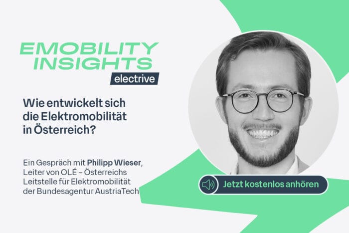 Electrive podcast emobility insights beitragsbild philipp wiesner ole 1200x800px