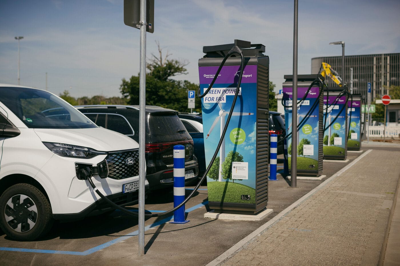 Fraport frankfurt ladestation dc hpc hypercharger