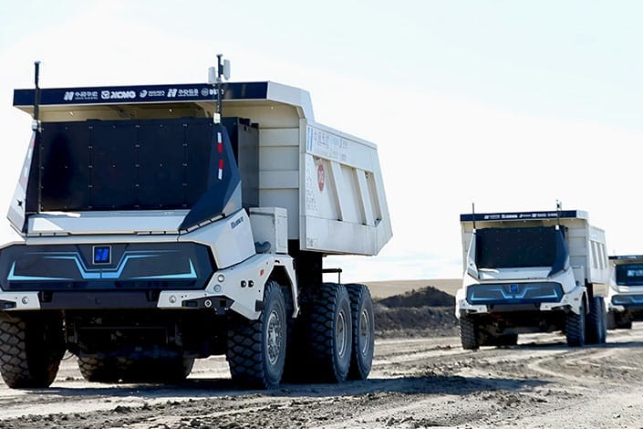 Huaneng mining trucks huawei xcmg